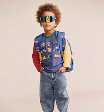 Load image into Gallery viewer, Hux Baby - Colour Block Construction Top
