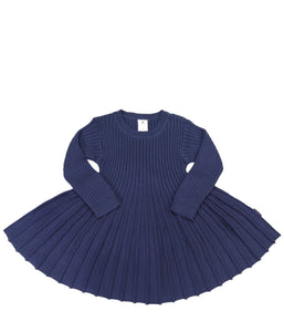 Korango - Swing Knit Dress - Navy