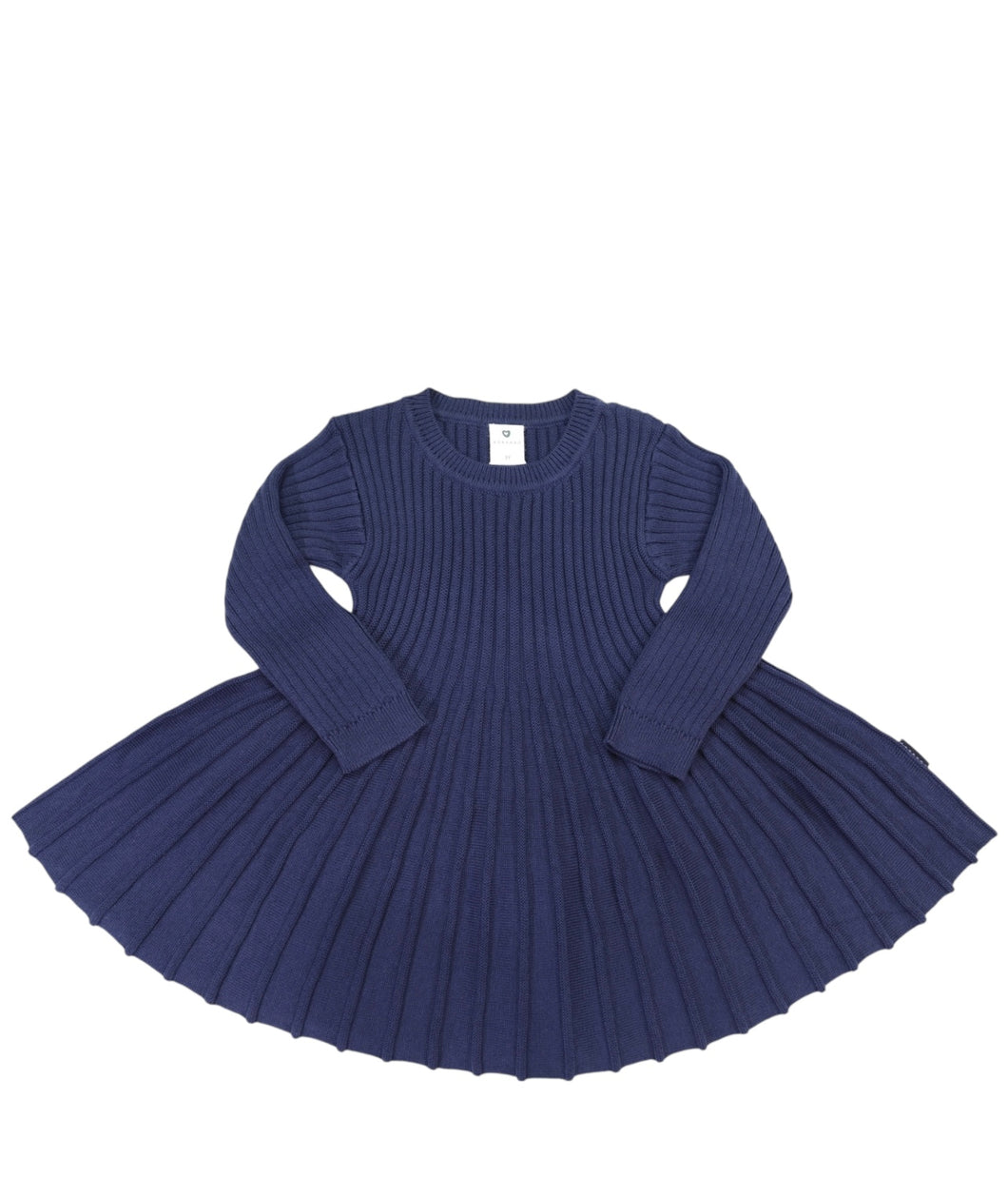 Korango - Swing Knit Dress - Navy