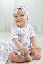 Load image into Gallery viewer, Aster &amp; Oak - Daisy Floral Short Sleeve Zip Romper
