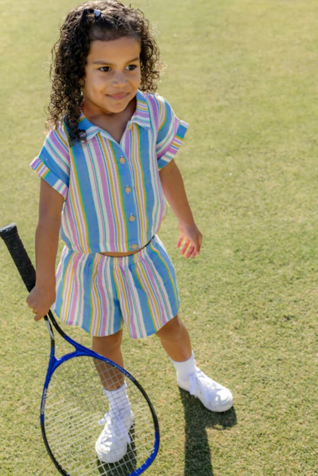 Milky - Crinkle Stripe Shirt - Stripe