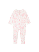 Load image into Gallery viewer, Bebe/Fox &amp; Finch - Fern Birds Organic Long Sleeve Zipsuit - Fern Birds print
