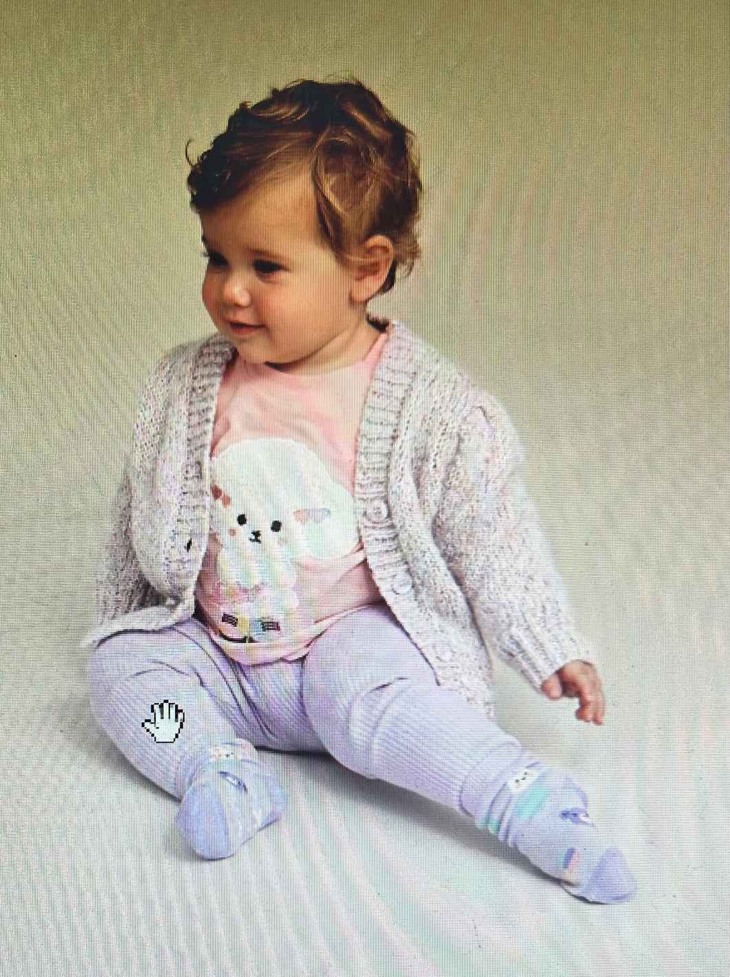 Huxbaby - Poodle Puff Top - Blush