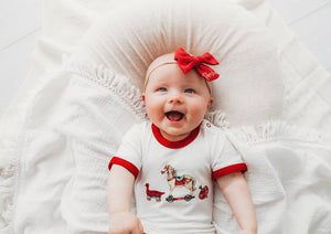 Child of Mine - Scarlet Trim Bodysuit - Vintage Toys