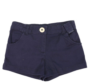 Korango- Girls Stretch Twill Short- Navy