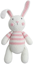 Load image into Gallery viewer, Albetta - Crochet Bunny Rattle Toy
