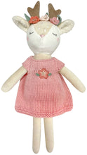 Load image into Gallery viewer, Albetta - Woodland Deer with Hand Knit Dress Velvet Toy

