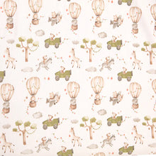 Load image into Gallery viewer, All4 Ella Jersey Cot Sheets -  Leaves - PRESENETED IN A BOX
