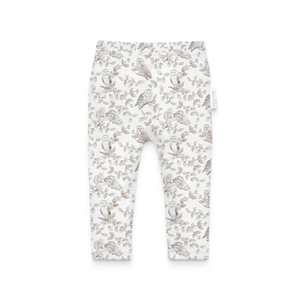 Aster & Oak - Barn Owl Leggings - White