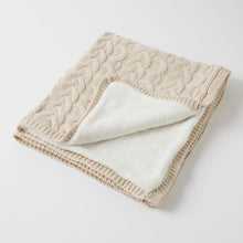 Load image into Gallery viewer, Pilbeam - Aurora Baby Blanket - Oatmeal
