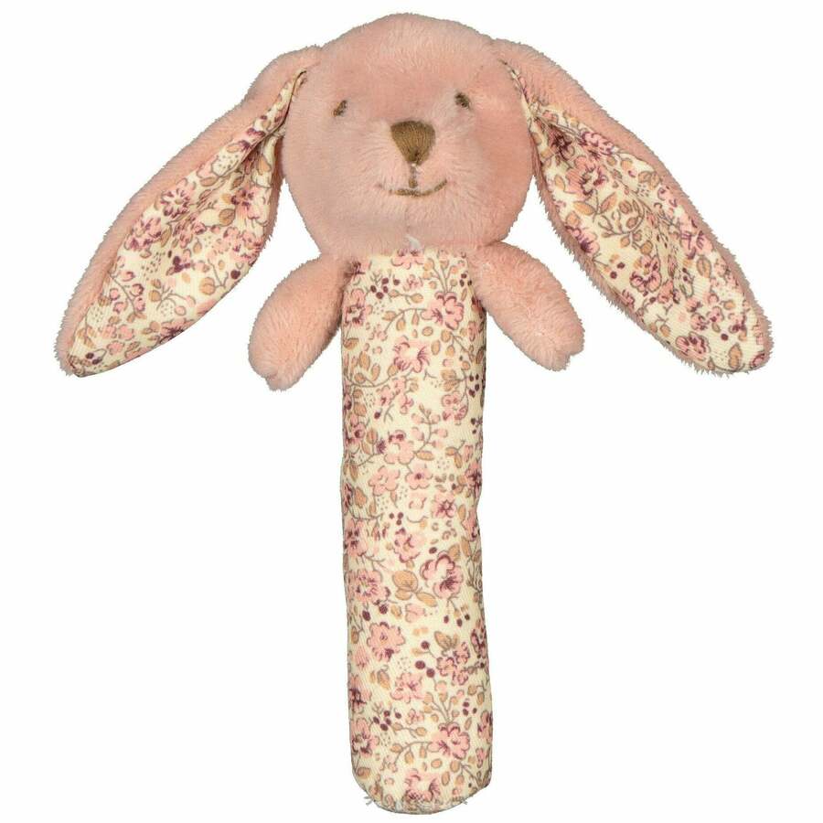 Lily & George - Stick Rattle - Barney Bear or Beatrix Bunny