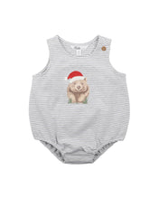 Load image into Gallery viewer, Bebe- Xmas Wombat Bodysuit
