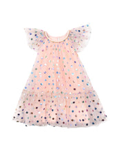 Load image into Gallery viewer, Bebe- Party Spot Tulle Dress- Rainbow
