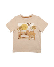 Load image into Gallery viewer, Fox &amp; Finch - Bebe- Desert Mirage Camel Tee- Tan
