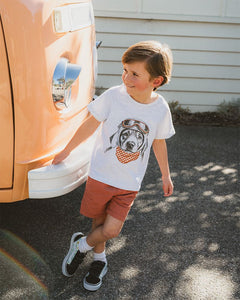 Bebe - Harlan Boys rust Short