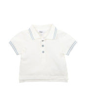 Load image into Gallery viewer, Bebe- Jude Pique Polo - Shirt - Cloud
