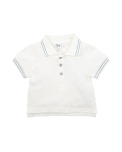 Bebe- Jude Pique Polo - Shirt - Cloud