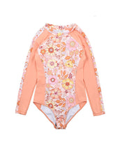 Load image into Gallery viewer, Bebe Micha- Long Sleeve Sunsuit- Micha Print
