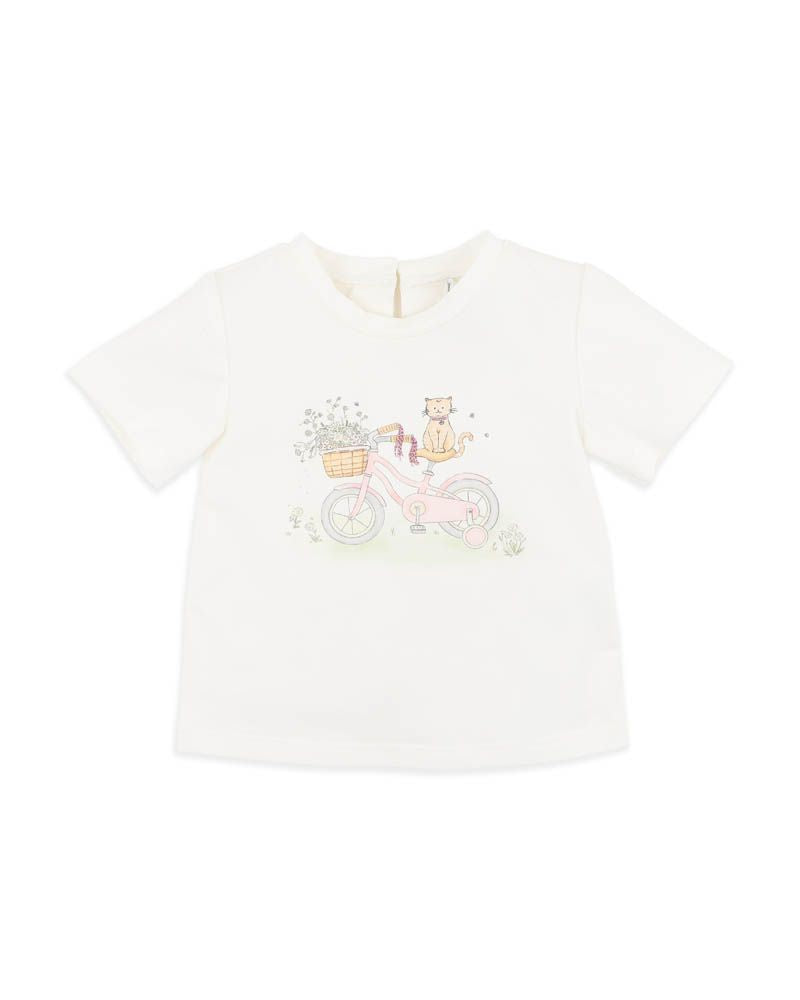 Bebe - Tess Bicycle Tee - Cloud