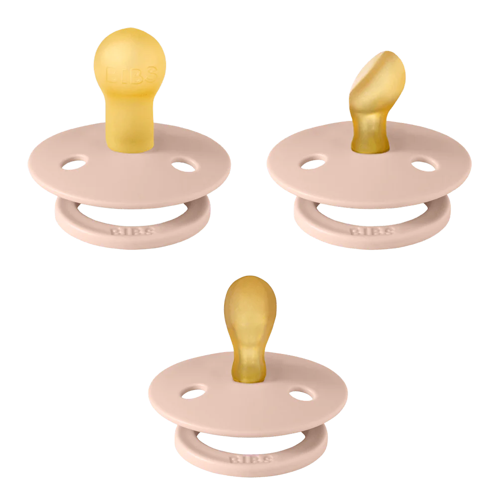 Bibs Dummies - Try it 3pack - Blush