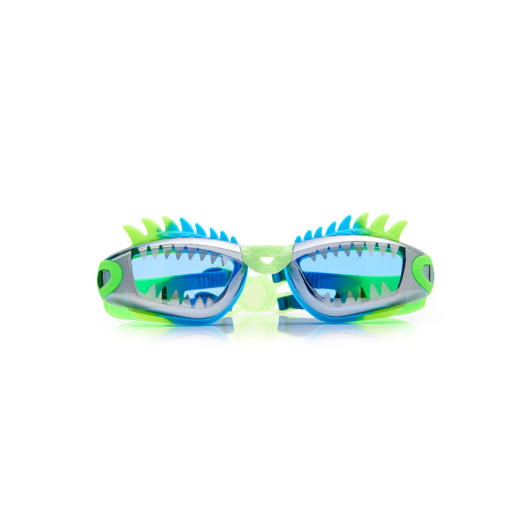 Sal & Be - Bling 2 0 Swim Goggles - White Cherry Blossom, Jawsome,Jetaime,Princess Crown,Serpent, Shore - Seashell Pink, Tropical Tanzanite,prehistoric Times - Carnivore, Cake whoopie pie,Multi, Draco the Dragon, Strange Things