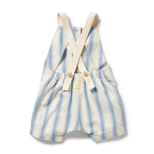 Load image into Gallery viewer, Wilson &amp; Frenchy - Deep Blue Stripe organic cotton Overall
