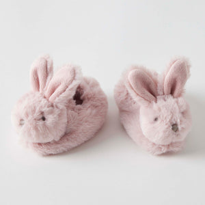 Jiggle & Giggle - Some Bunny Loves you Booties - Grey or Pink