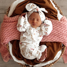 Load image into Gallery viewer, Snuggle Hunny Organic Cotton Sleepsuit Zip Footie with Frill - Butterfly or Diggers
