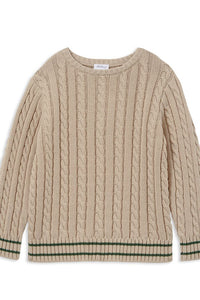 Milky - True Natural Cable Knit Jumper