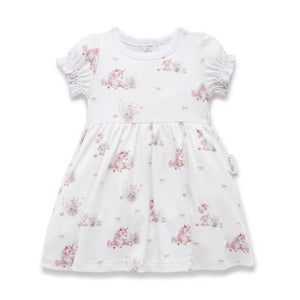Aster & Oak - Fairytale Skater Dress - White