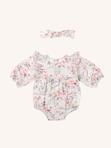 Fleur Harris - Castle Gardens - Delightful Frill Romper Set - Potpourri