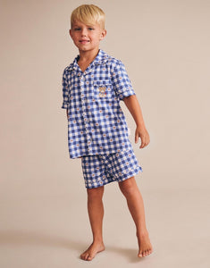Hux Baby Pyjamas - Frenchy Navy or Strawberry