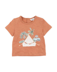 Bebe - Ivan 3D Tent Tee - Clay