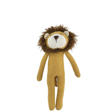 Load image into Gallery viewer, ES Kids - Eco Knitted Rattle - Unicorn or Lion
