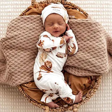 Load image into Gallery viewer, Snuggle Hunny Organic Cotton Long Sleeve Romper/Onesies - Lots of prints

