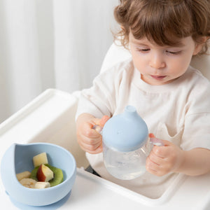 Living Textiles - Sippy Cup - Light Pink or Dusty Blue