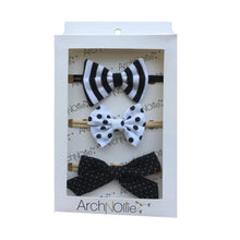 Load image into Gallery viewer, Arch n Ollie - Midnight Bow set
