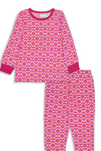 Milky - Bubblegum Retro Pyjamas - Pink Candy
