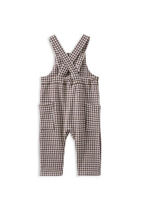 Milky - Check Overall - Tan Check