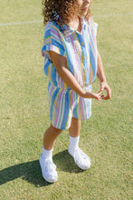 Load image into Gallery viewer, Milky - Crinkle Stripe Shirt - Stripe
