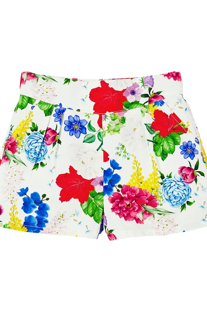 Milky- Hibiscus Short