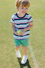 Load image into Gallery viewer, Milky - Multi stripe Tee - Multi Stripe
