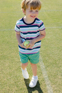 Milky - Multi stripe Tee - Multi Stripe
