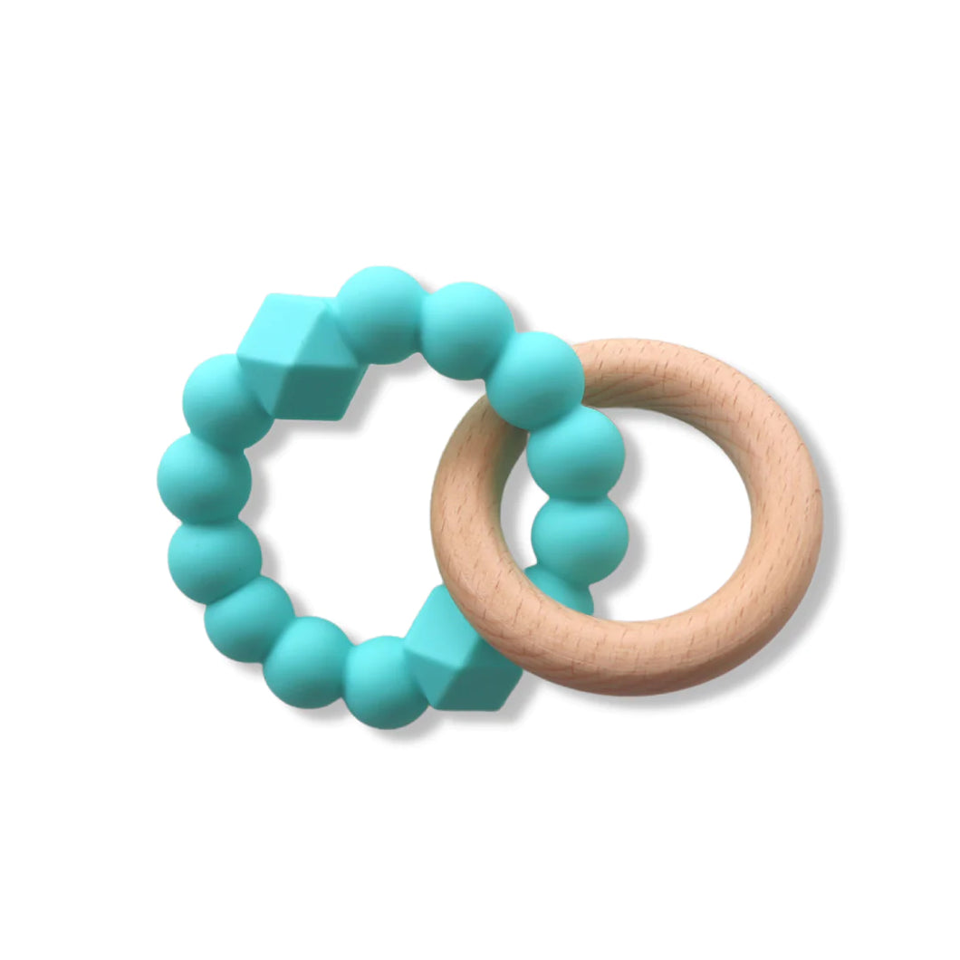 Jellystone - Moon Teether - Mint Blush or Sage