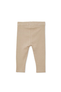 Milky - Rib Baby Pant - Powder pink or True Natural