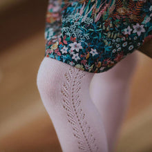 Load image into Gallery viewer, Bebe - Open work Stocking - "Blush

