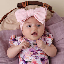 Load image into Gallery viewer, Snuggle Hunny Headbands -Ribbed Topknot - Milk
