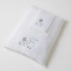 Jiggle & Giggle - Sheep Towel & Washer Set