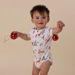 Snuggle & Hunny - Christmas - Prancer & Friends Bodysuit