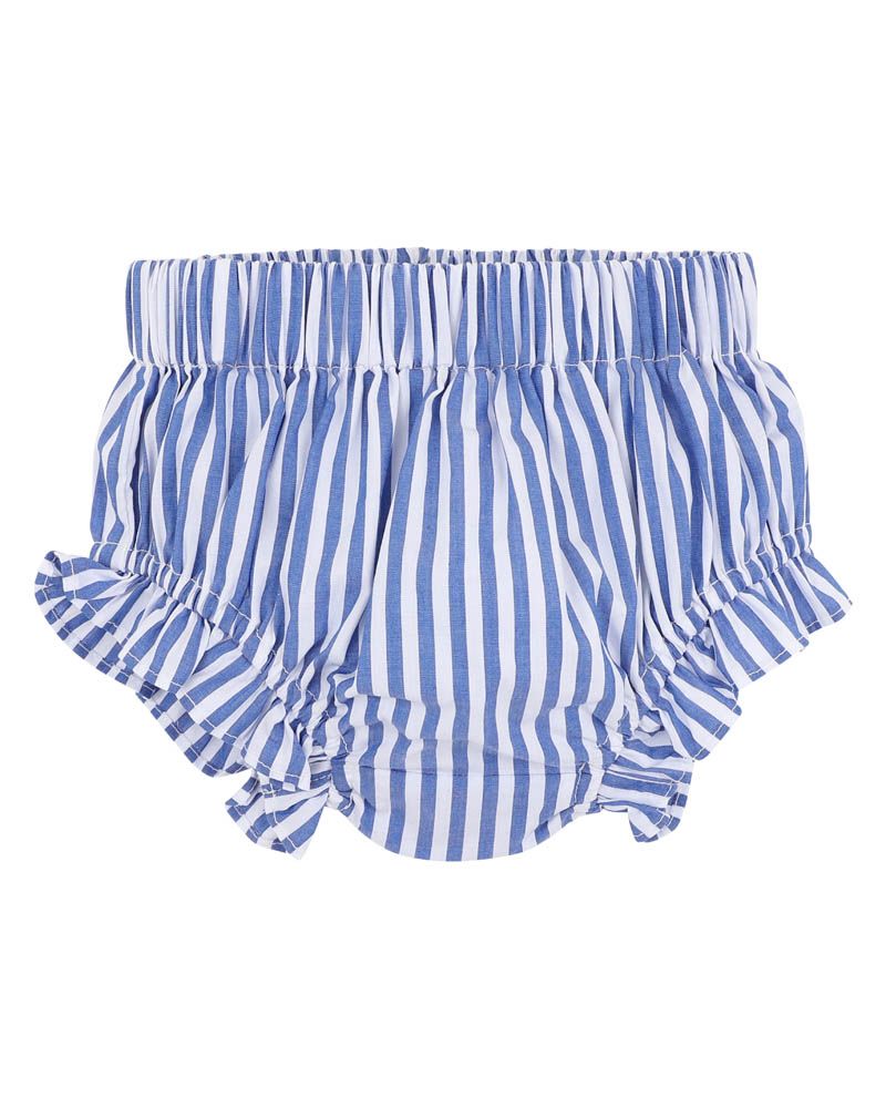 Fox & Finch/Bebe - Summer Vacay Blue Stripe Bloomers